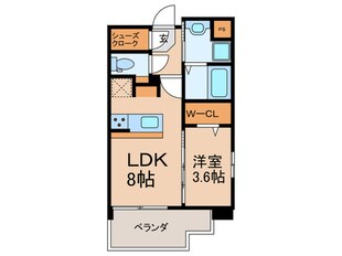 フェリス香椎の物件間取画像